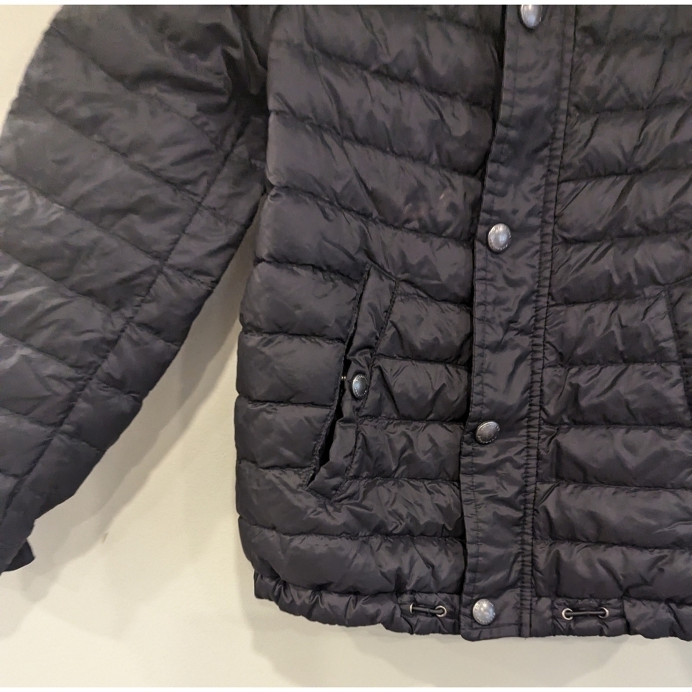 Burberry Children Black Quilted Puffy Duck Down Jacket Size 8 - Picture 5 of 15